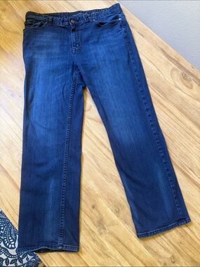Calvin Klein Straight Fit 36x30 Denim Jeans - Indigo